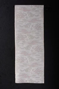 Japanese Fabric Silk Textile Vintage Kimono Antique Patch TSUMUGI 46.9"/KIL41/55 - Picture 1 of 10
