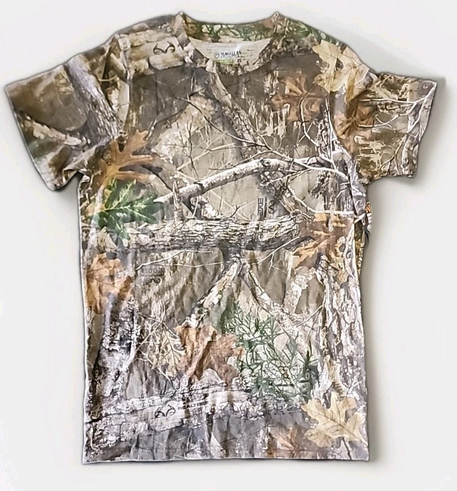 Magellan Outdoors Hunt Gear Realtree Camo Youth XL T-Shirt NWT Cotton - Image 1 of 4