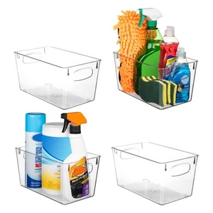 ClearSpace Clear Plastic Storage Bins – Perfect Kitchen Organization and Stor... - Picture 1 of 6