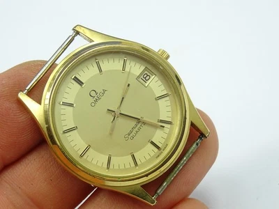 OMEGA Seamaster Quartz Men's 34mm Vintage Wristwatch SPARE or REPAIR - Image 1 of 4