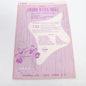 Combo Dance-Orks C Instruments Songbook 1952 Harms 22 Songs - Picture 1 of 9