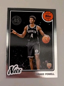 Drake Powell 2025-26 Topps 45 aniversario RC #80BK-68 Brooklyn Nets - Imagen 1 de 2