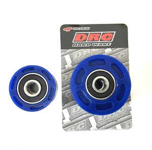 DRC CHAIN ROLLER TOP & BOTTOM SET BLUE - YAMAHA WR250F WR450F ENDURO WRF - Picture 1 of 2