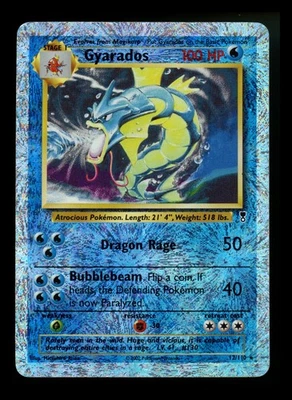 Gyarados 12/110 Legendary Collection 2002 Reverse Holo Pokémon Card TCG - Image 1 of 4