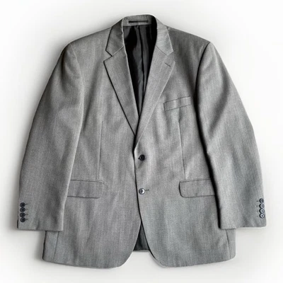 Harmer Formal Jacket Blazer Men's 46" Light Brown Wool Blend Suit Occasion Smart - Image 1 of 4