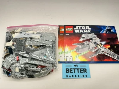 Juego Lego Star Wars 2010 retirado #8096 Emperor Palpatine's Shuttle ¡100 % completo! Foto 1 de 4