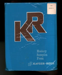 Hosiery Samples From Kayser Roth 497 Sz A Pantyhose Nylons Collectible 1960s - Picture 1 of 2