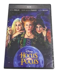 Disney "Hocus Pocus" DVD Movie With Bette Midler Sarah Jessica Parker & Kathy Na - Picture 1 of 2