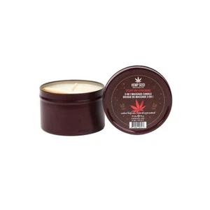 Earthly Body 2024 Holiday 3 in 1 Massage Candle 6 oz - Picture 1 of 7