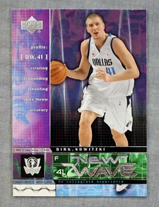 Dirk Nowitzki Dallas Mavericks 2002 Upper Deck New Wave Insert Basketball Card - Picture 1 of 2