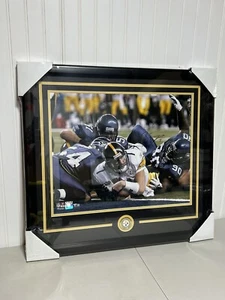 Ben Roethlisberger Signed And Framed 16x20 Photo Pittsburgh Steelers Fanatics - Picture 1 of 3
