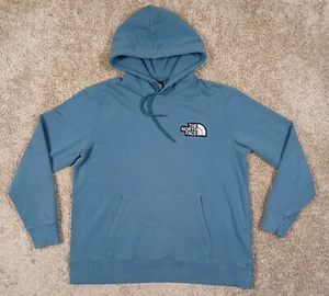 The North Face Womens Pullover Hoodie Size Large Blue - Picture 1 of 7