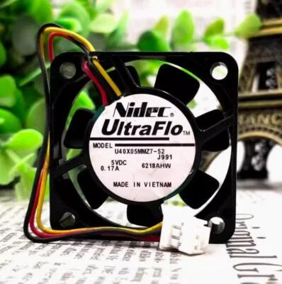 1PC Nidec U40X05MMZ7-52 0.17A 4010 5V USB silent cooling fan - Image 1 of 4