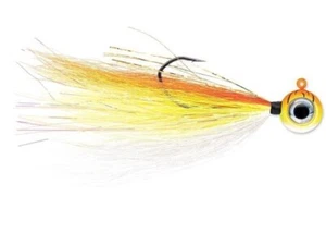VMC Moon Tail Jig 1/4 Orange Fire UV - Picture 1 of 1