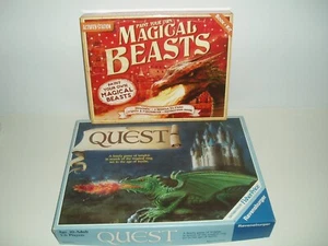 Quest Board Game (Used) & Paint your own Magical Beasts Activity Station (New). - Picture 1 of 7