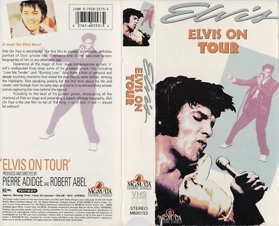 ELVIS ON TOUR by Pierre Adidge and Robert Abel with Elvis Presley - Image 1 of 2