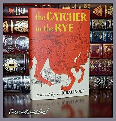  Catcher in the Rye by J.D. Salinger Novel Brand New Hardcover Gift Edition Foto 1 de 4