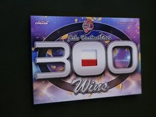 2022 IN THE CREASE JOHN VANBIESBROUCK W-16 #ed 5/5 300 WINS PATCH