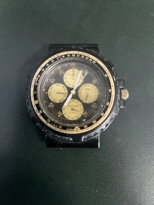 Reloj Pulsera Pulsar Cuarzo V33G-6A60 Vintage Raro Japón WR100 Fecha/Día Mes Foto 1 de 4