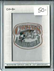  2013-14 O-Pee-Chee Team Logo Patches #TL162 Washington Capitals 1998-99 (25th) 