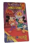 Walt Disney Mini Classics - The Prince and the Pauper (VHS, 1991)