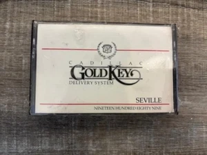 1989 Cadillac Seville Gold Key Delivery System Cassette NEW STILL IN WRAPPER! - Bild 1 von 2