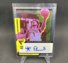 2020 PANINI FLUX ANTHONY EDWARDS ROOKIE AUTOGRAPHS INFLUX #RAI-AED! TIMBERWOLVES