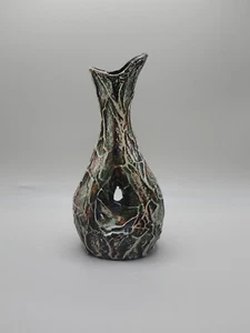 Mid Century French Studio Pottery Free Form Vase 1960s - Picture 1 of 8