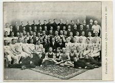 Sport Club " Jyry " Gymnasts 1907 Finland Vintage Postcard 