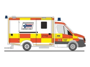 Rietze 76146-1/87 Was Rtw ´18 Rescate Bäuerle Ambulancia Augsburg - Nuevo - Imagen 1 de 1