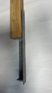 Pfostenträger zum einbetonieren aus Winkelstahl 50x50x4, 500mm, Paket a. 4Stück - Bild 1 von 6