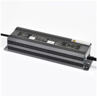 24V 200W WATERPROOF POWER SUPPLY ADAPTER TRANSFORMER DRIVER FOR LED LIGHTS IP67 - Image 1 of 2