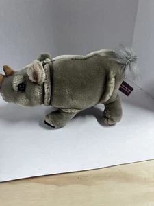 Jungle Joe’s Safari Friends Talking Rusty das Nashorn 11 Zoll Plüschtier Stofftier - Bild 1 von 6