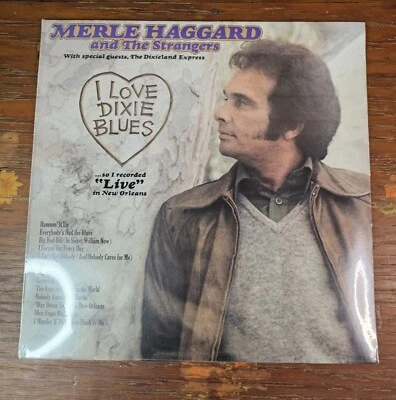 SEALED Merle Haggard & The Strangers I Love Dixie Bkues VINYL LP Outlaw Country  - Image 1 of 4