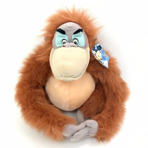 DISNEY STORE 16 Plush KING LOUIE Ape JUNGLE BOOK Large Big Clasping Hands ON ICE Cover