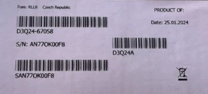 HP pn D3Q24-67058 SERV ASSY-Scanner-ADF assembly   NUOVO ORIGINALE SIGILLATO - Afbeelding 1 van 2