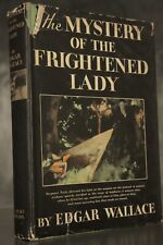 1933 The Mystery Of The Frightened Lady EDGAR WALLACE hardcover w/DJ A. L. Burt