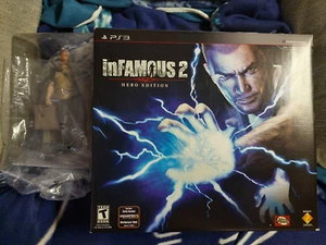 Playstation Sony InFamous 2 Hero Edition PS3 Figurine Promotional and BOX Promo - Picture 1 of 2