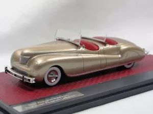 Chrysler Newport Dual Cowl Phaeton LeBaron 1941 Gold Matrix MX20303-022 1/43 - Picture 1 of 2