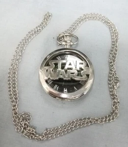 Star Wars Fob Silver Watch Pendant Steam Punk Space Opera Darth Vader Movies USA - Picture 1 of 19