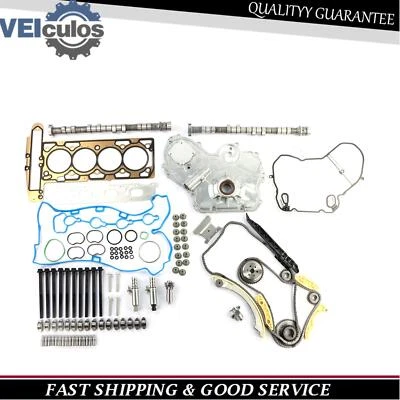 Kit de pernos de juntas de cabeza basculante elevador de árbol de levas para Chevy Equinox GMC Terrain 2,4 L Foto 1 de 4