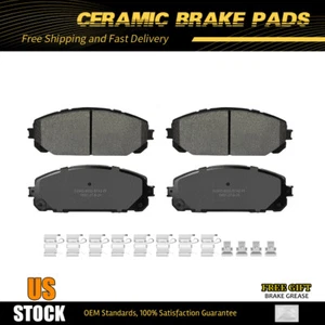 Kit de pastillas de freno delanteras cerámicas para Jeep Cherokee 2014-2022 2023 2,0 L 2,4 L 3,2 L V6 - Imagen 1 de 6