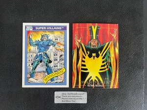 Mandarinen Lot! 2 verschiedene Marvel Karten 1990 1992, keine doppelten - Bild 1 von 2