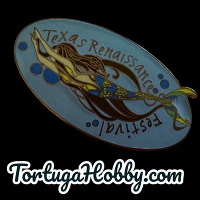 Prendedor del Festival del Renacimiento de Texas 2013 - La Sirena Foto 1 de 2