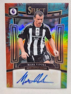#/25  Mark Viduka Australia Newcastle Panini Select TIE-DYE Autograph Signature! - Image 1 of 4