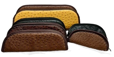 正品 OSTRICH 皮肤刀盒 适合 Randall 折叠 7 英寸 / 10 英寸 / 14 英寸 - 美国制造 — 第 1/4 张图片