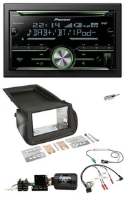 Pioneer Bluetooth Lenkrad DAB 2DIN USB CD Autoradio für Citroen Nemo Peugeot Bip - Bild 1 von 9