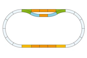 PIKO 35300 G Scale Station Track Set - Picture 1 of 1