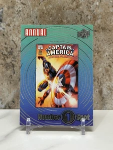 Capitán América #1 MARVEL ANUAL 2022-23 NÚMERO UNO TARJETA SPOT #N1S-2 CASI NUEVO - Imagen 1 de 6