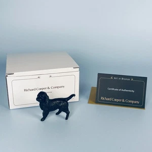 RICHARD COOPER ART IN BRONZE 1152 COCKERPOO STANDING LIMITED EDITION 17 / 250 - Picture 1 of 8